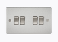 10AX 4G 2-way Switch - Brushed Chrome FP4100BC