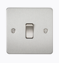 10AX 1G Intermediate Switch - Brushed Chrome FP1200BC