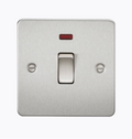 20A 1G DP Switch with Neon - Brushed Chrome FP8341NBC
