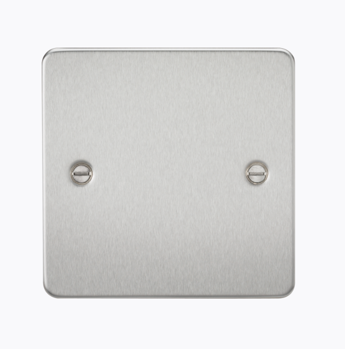 1G Blanking Plate - Brushed Chrome FP8350BC