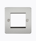 2G Modular Faceplate - Brushed Chrome FP2GBC
