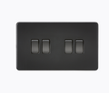 10AX 4G 2-way Switch - Matt Black SF4100MBB