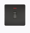20A 1G DP Switch with Neon - Matt Black SF8341NMBB