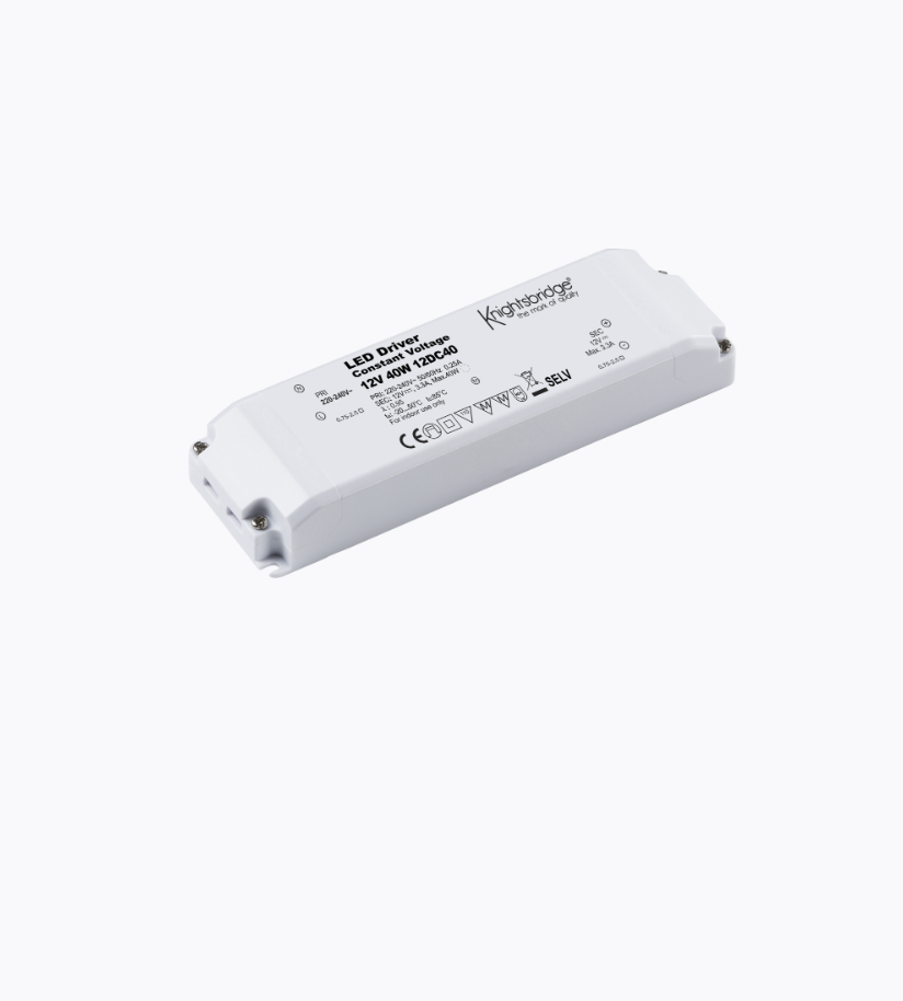 IP20 12V DC 40W LED Driver - Constant Voltage 12DC40