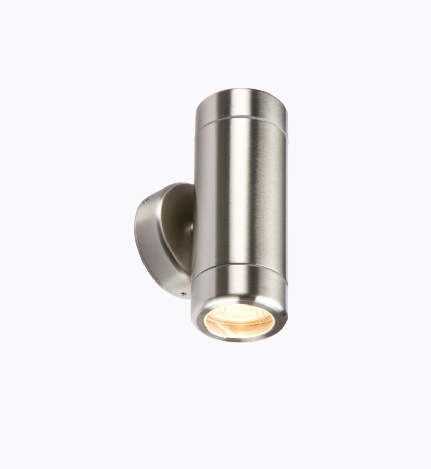 IP65 Stainless Steel Up and Down Light GU10 Fitting WALL2