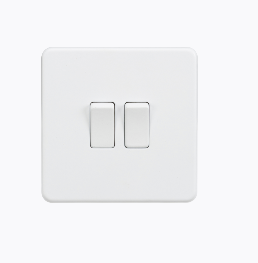 10AX 2G 2-way Switch - Matt White SF3000MW