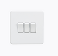 10AX 3G 2-way Switch - Matt White SF4000MW