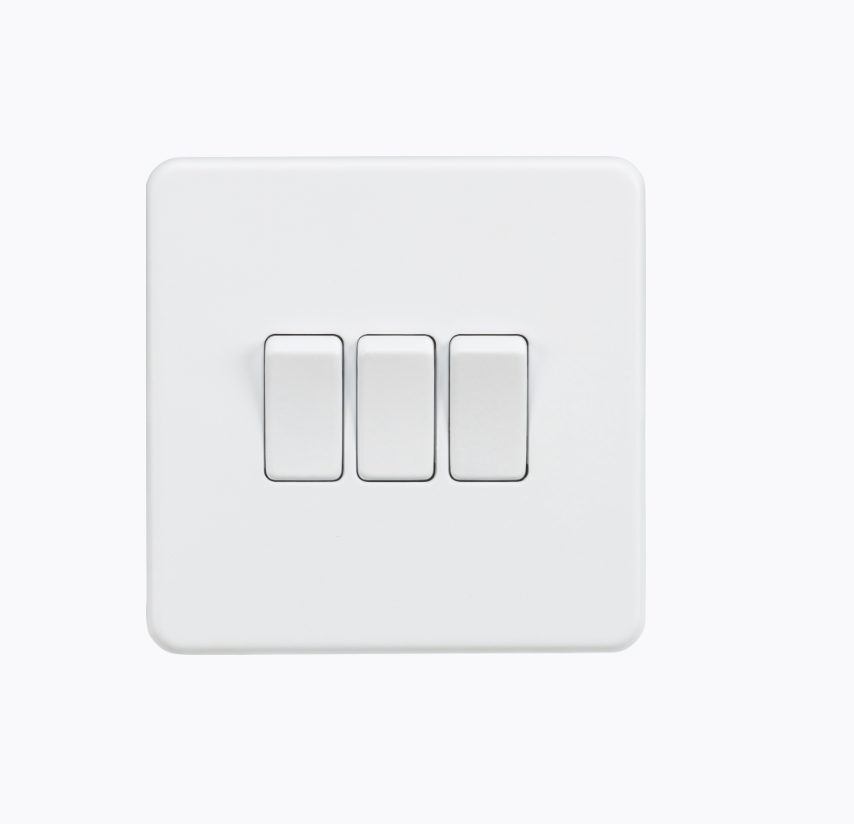 10AX 3G 2-way Switch - Matt White SF4000MW