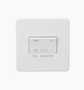 10A Fan Isolator Switch - Matt white SF1100MW