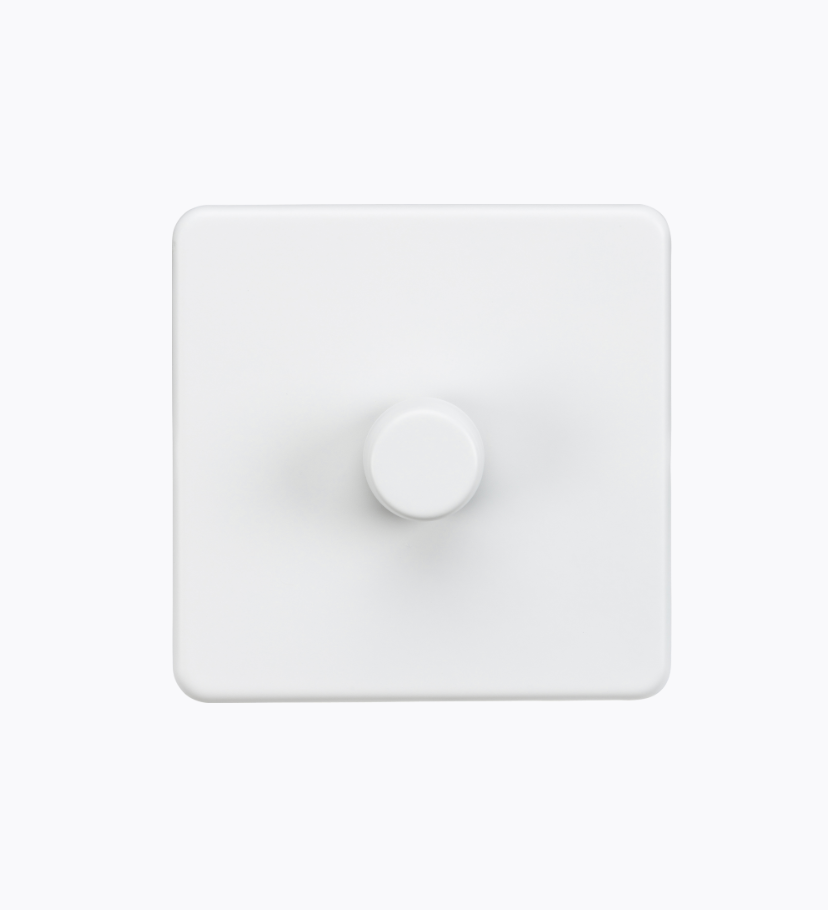 1G 2-way 10-200W (5-150W LED) Intelligent dimmer - Matt White SF2191MW