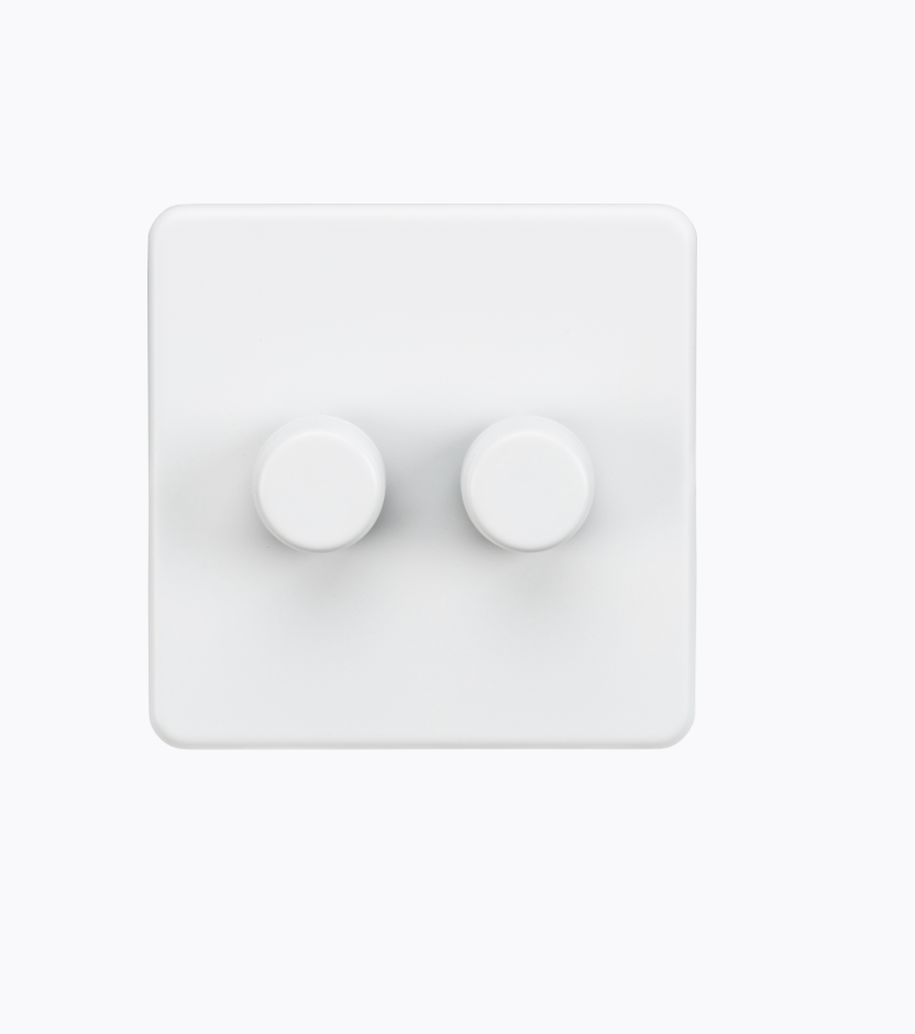 2G 2-way 10-200W (5-150W LED) Intelligent dimmer - Matt White SF2192MW