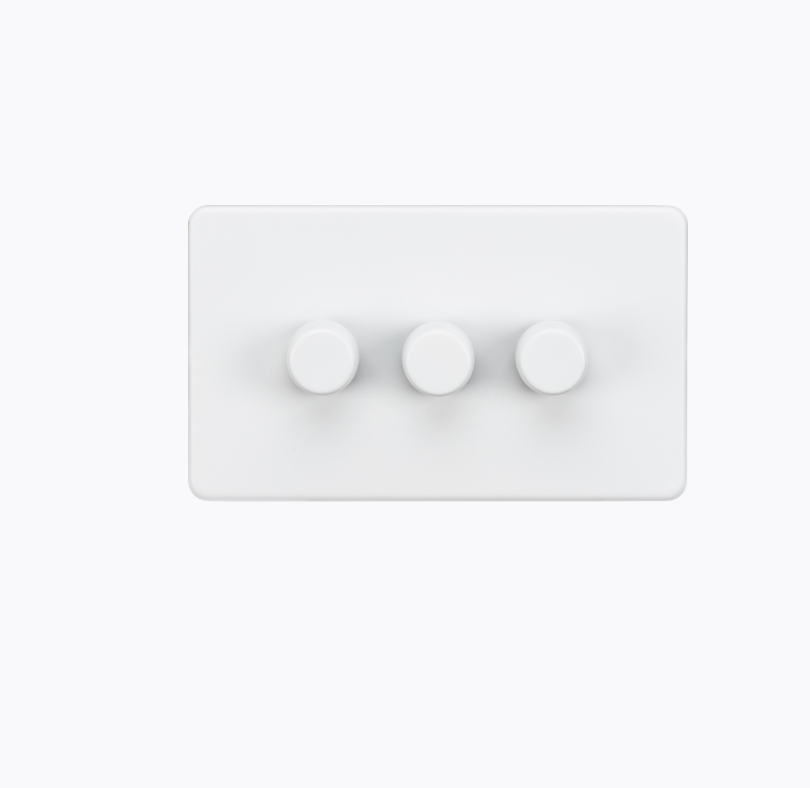 3G 2-way 10-200W (5-150W LED) Intelligent dimmer - Matt White SF2193MW