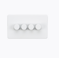 4G 2-way 10-200W (5-150W LED) Intelligent dimmer - Matt White SF2194MW