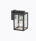 230V IP23 E27 Wall Lantern - Anthracite